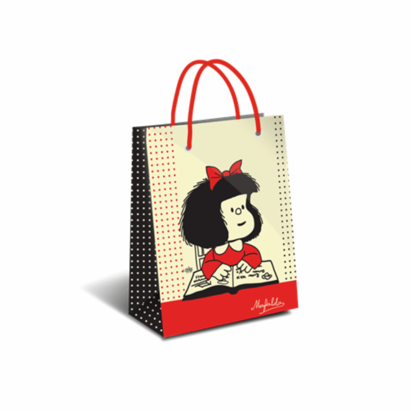 Bolsa de papel pequeña Mafalda