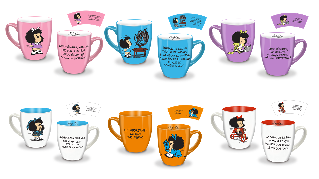 Supone negro martes Taza Mafalda – Life Gift Group