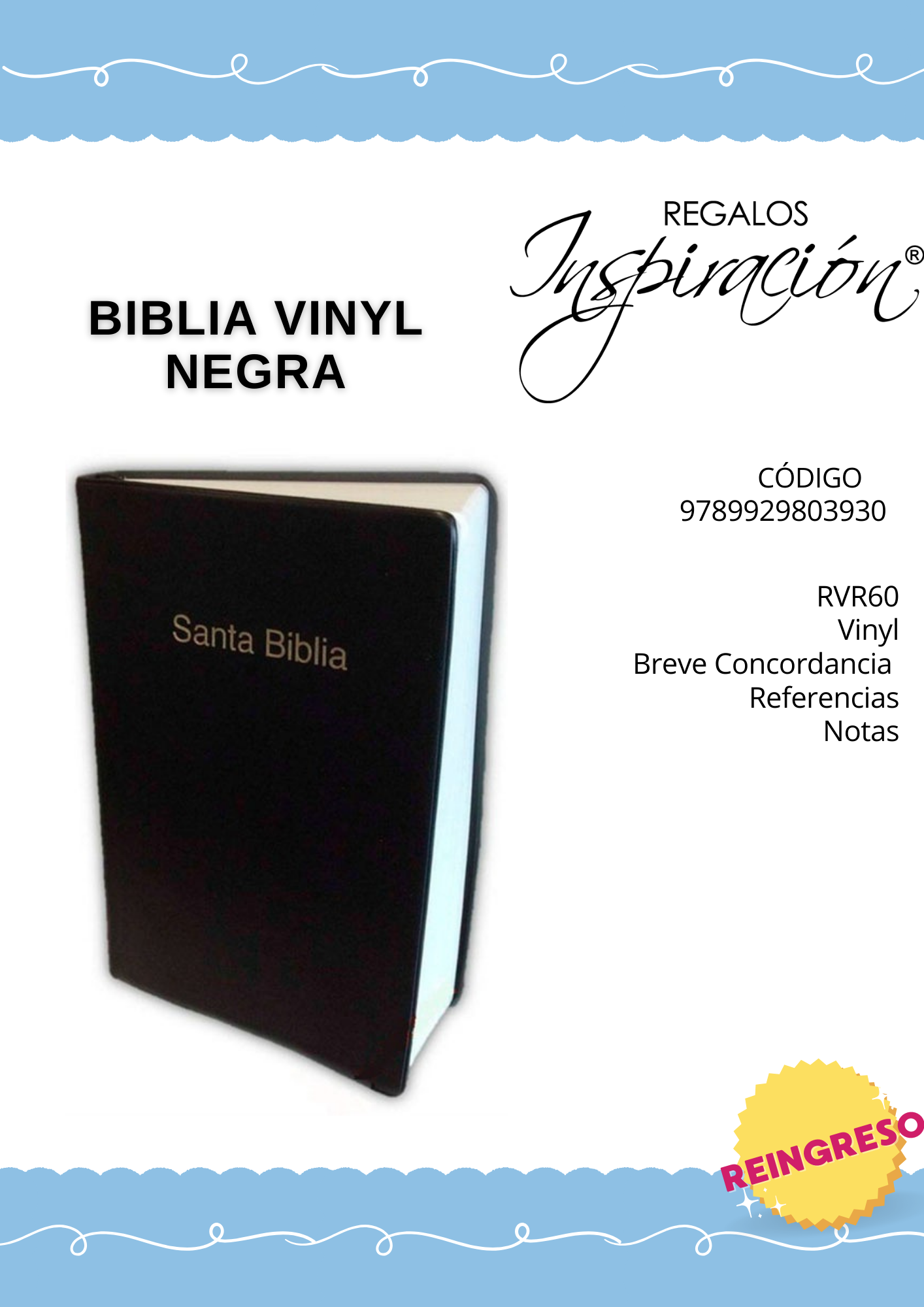 Inspiración vinyl negro