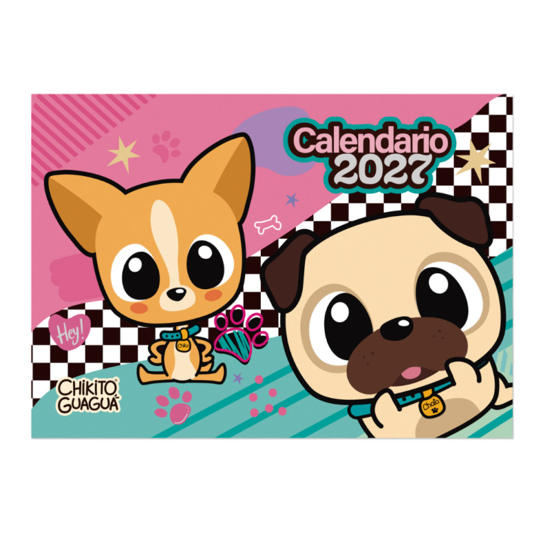 (PREVENTA) Calendario Chikito GUA GUÁ 2027