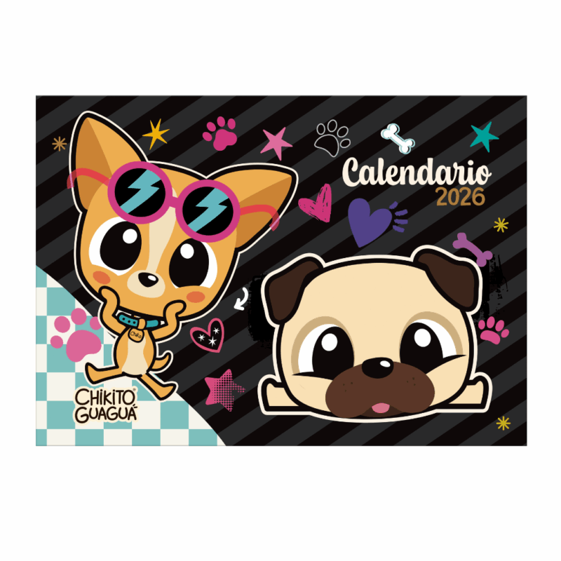 Calendario Chikito GUA GUÁ 2026
