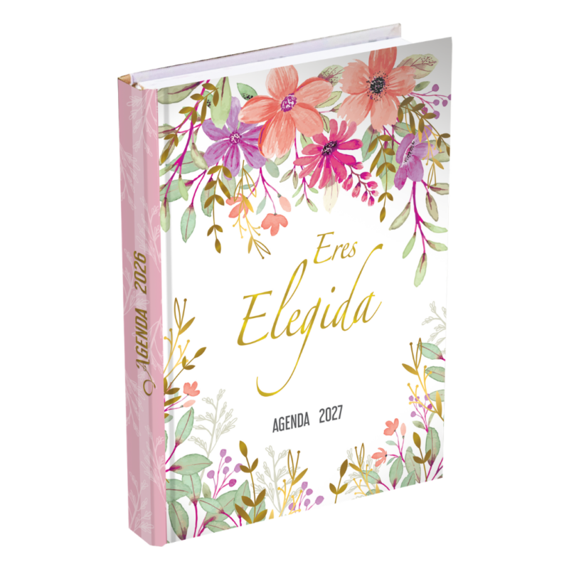 (PREVENTA) Agenda encuadernada Eres Elegida Inspiración 2027
