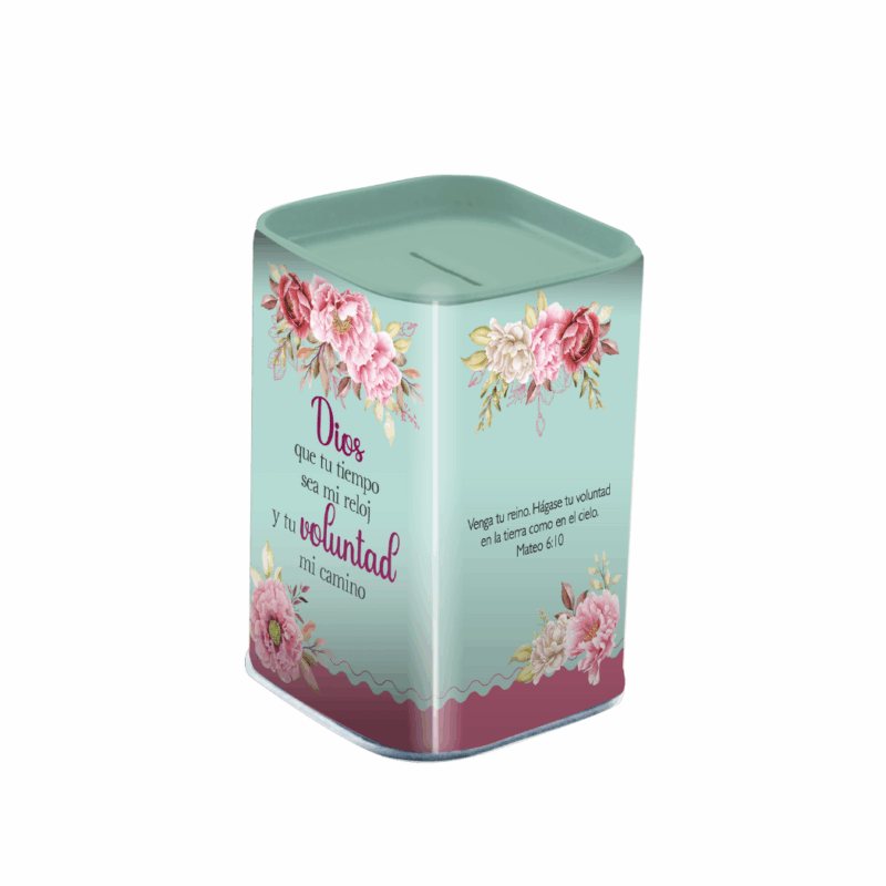 Alcancía Metálica Inspiración 2026 NUEVA PRESENTACIÓN